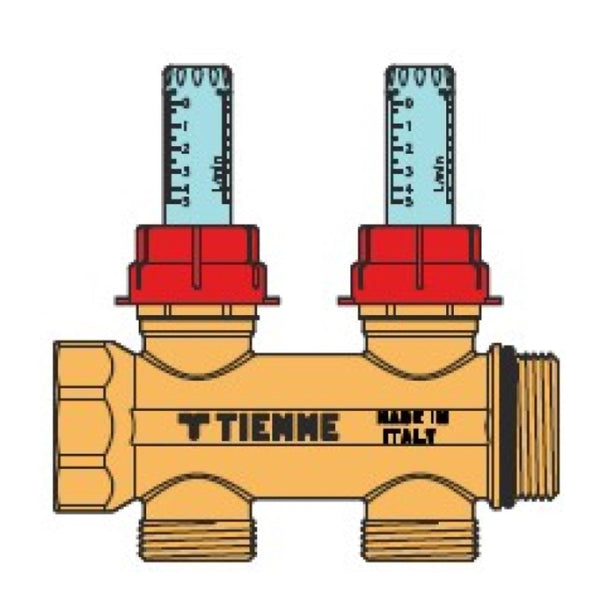 COLECT DIST TIEMME FLUJOM 3/4X18 2VIAS